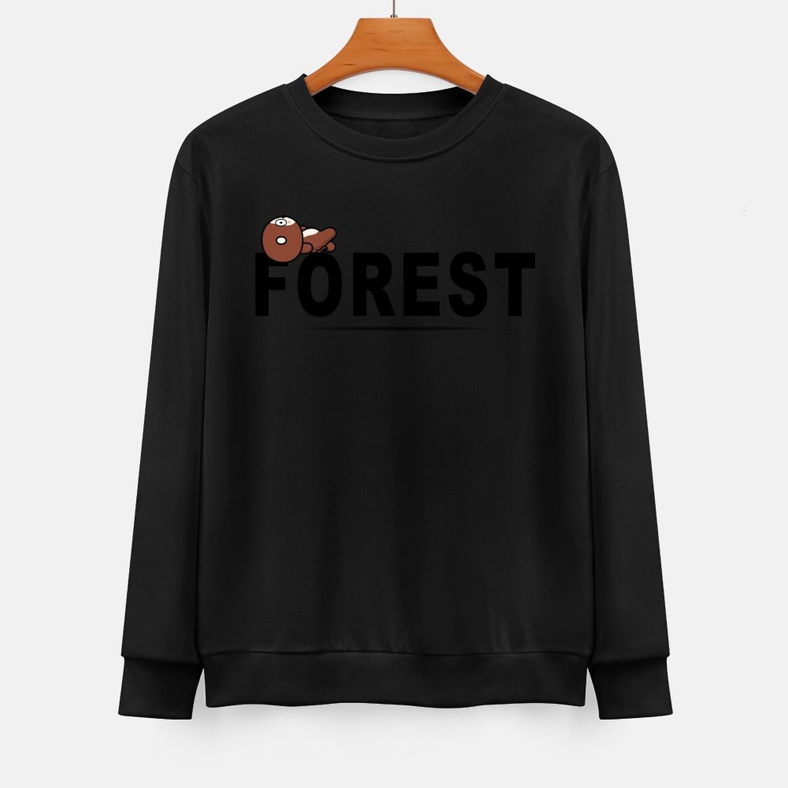 Front Patterned Long Sleeve TopClassic Fit Lifestyle